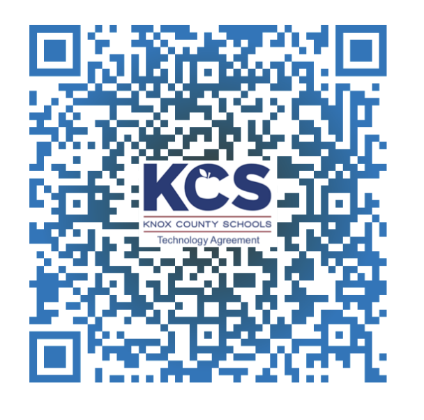  Click link or scan QR code to complete your child's device agreement